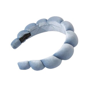 Simple Candy Color Cloud Sponge Hair Band Girl Heart High Cranial Top Wash Face Hair Band High-grade All-match Headwear