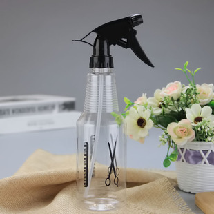 Hair Spray Bottle Transparent Makeup Multifunctional Press Barber Shop Scissors Spray Bottle Alcohol Disinfectant Spray Bottle