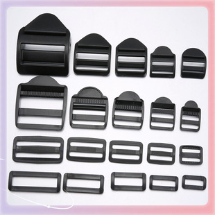 ✣ Factory Direct Sales Luggage Accessories Plastic Square Buckle, Mouth Buckle, Second Gear Buckle, Webbing Connection Buckle Plastic Adjustment