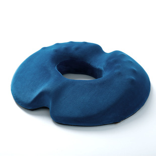 Memory foam thickened round hollow seat cushion office student butt cushion chair plush seat cushion car cushion
