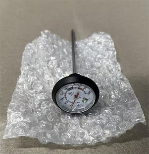 Coffee Milk Food Thermometer Stainless Steel Kitchen Household Baking Barbecue Meat Waterproof Thermometer with Clip