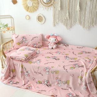 Cartoon Coral Fleece Blanket Thickened Sofa Blanket Office Nap Blanket Single Air-conditioning Blanket Flannel Blanket