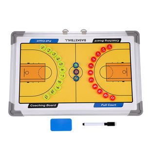 Aluminum Alloy football tactical board basketball tactical board football tactical teaching board coach tactical board magnetic chess pieces