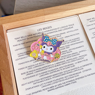 Sanrio Sweet Cool Afternoon Party Series Brooch Cute Japanese Kulomi Badge Student Men's and Women's Accessories