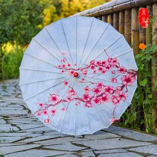 Ancient Style Craft Umbrella, Antique Photography Ceiling Decoration, Oil Paper Umbrella, Cheongsam Catwalk Wedding Flower Umbrella, Chinese Style Dance Umbrella