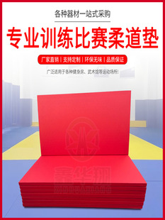 Customized Judo Mat Professional Competition Fighting Sanda Boxing Somersault Gymnastics Fighting Martial Arts Training Jujitsu Wrestling Mat