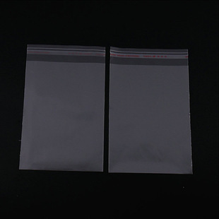 in stock wholesale opp bag self-adhesive bag shirt clothing packaging bag transparent plastic self-sealing bag