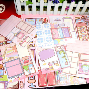 New Milk Tea cocoa organ book Quiet Book Two-in-one decompression pinch music changing sticker book children's toy batch