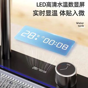 skQ Whale Kitchen Vegetable Washing Stainless Steel 304 Sink Thickened Flying Rain Digital Waterfall Single Groove Honeycomb Nano Embossed