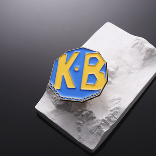 New creative cartoon anime peripheral spring and Japanese defense team peripheral clothing bag all-match alloy oil dripping brooch