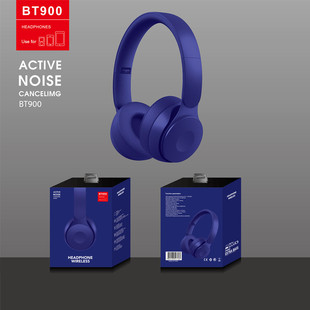 Manufacturers supply BT900 headset wireless Bluetooth bass call foreign trade cross-border foldable explosions H