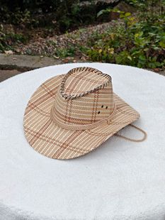 Western cowboy hat wholesale men's outdoor knight hat sunshade sunscreen hat children sun jazz hat scenic tourism