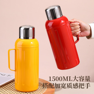 New Intelligent Temperature Display Mechanical Heat Preservation Pot Household Tea Water Separation Braised Teapot with Handle Gift Kettle