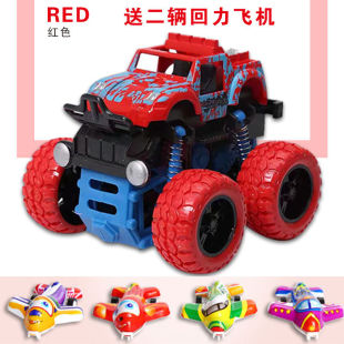 [Factory direct] Inertia four-wheel drive off-road vehicle children's boy model car fall-resistant toy car car toy