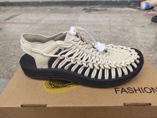 New Sandals Woven Sandals Men's Sandals Casual Beach Shoes Roman Sandals Tracing Shoes Outdoor Mountaineering Wading Shoes