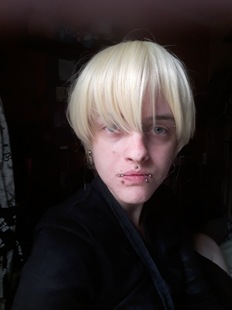 Аниме парик Puyuan Xizhu Snow Alois/светлый золотой парик COS золотые короткие волосы