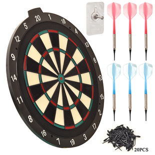 Dongye Dart 18-дюймовая мягкая безопасная пластиковая головка для дротиков с 6 дротиков