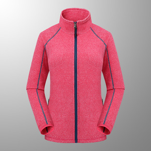 Outdoor Fleece Coat Women's Fleece Coat Collar Warm Clothes Men's Windproof fleece-lined Thickened Couple's Charge Clothes Liner