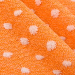 Small polka dot jacquard cotton velvet polka dot jacquard velvet slippers toy sofa cushion pajamas fabric