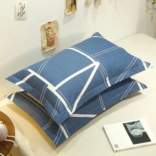 Factory wholesale pillowcase a pair of adult pillowcase single pillowcase double pillow cover 74*48 pillowcase