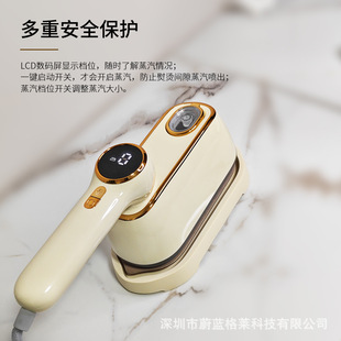 Cross-border digital display handheld hanging ironing machine household large steam ironing machine small foldable steam iron mini ironing