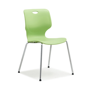 Milk tea shop coffee shop dining chair with backrest plastic chair office classroom training table gourd-shaped chair wholesale