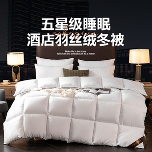 Five-star hotel bed & breakfast quilt quilt core thickened feather velvet winter quilt spring and autumn quilt wholesale one-piece delivery