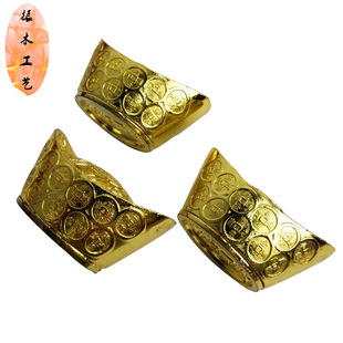 Gold ingot ornaments Large Medium Small home decorations crafts wholesale