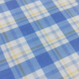 Factory direct digital printing plaid plain woven shirt fabric men's business light luxury shirt fabric