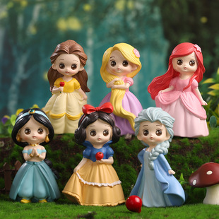 Девушка Heart Heart Heart Blind Box ручной работы девушка спальня столешница смолы украшения девушки подарок на день рождения
