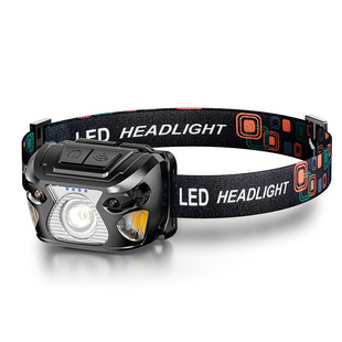 New outdoor long life lighting mini induction headlight sports riding waterproof portable light night fishing head mounted
