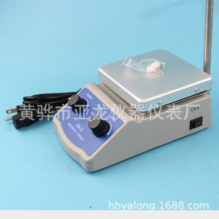 Factory wholesale magnetic stirrer laboratory small digital display mixer multi-connected constant temperature heating electromagnetic stirrer
