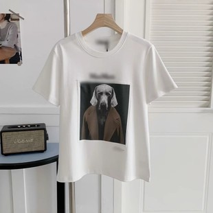 Max Home MM Home Hound Hound Новая футболка с круглым вырезом