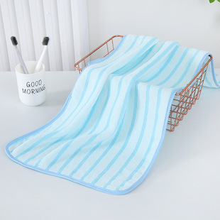 2023 New Super Gift Towel Soft Coral Fleece Wide Narrow Wash Face Household Couples Face Towel Wipe Face Towel
