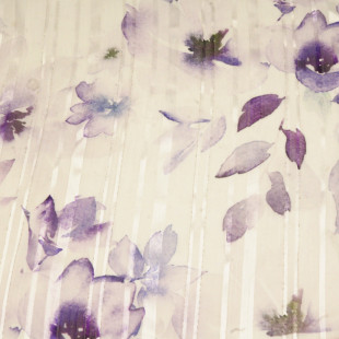 XR296-8174 digital chiffon silver silk beauty stripe printed Hanfu skirt shirt headband accessories and other fabrics