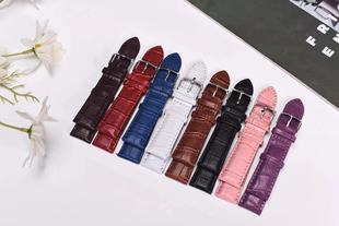 Factory direct sales new crocodile pattern for Apple leather smart watch strap wholesale and retail for men and women