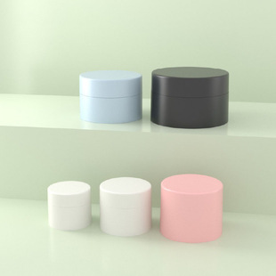 Supply Cosmetics Bottled 5g10g20g30g50g Plastic Round Eye Cream Face Cream Bottle Scrub Cream Box