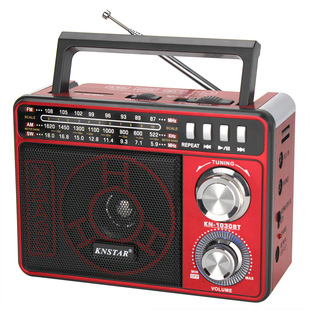 Cross-border wholesale KN-1030BT/portable multi-band radio card for the elderly Bluetooth speaker player