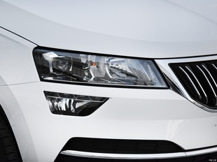 Подходит для 18-22 Skoda Keluoke абажур фары Keluoke абажур для фар ПК абажур