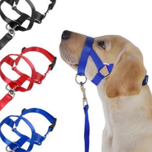 Factory direct pet mouth set nylon dog mouth set dog mouth rope anti-call anti-bite anti-explosion pet training dog rope