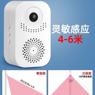 X welcome to the sensor to enter the supermarket door ding dong voice to remind the store to welcome the doorbell to enter the store to call the police