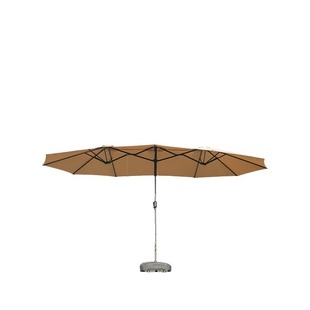 Outdoor Parasol Courtyard Garden Coffee Milk Tea Shop Leisure Area Outside Pillar Umbrella Camping Three-headed Sun Umbrella
