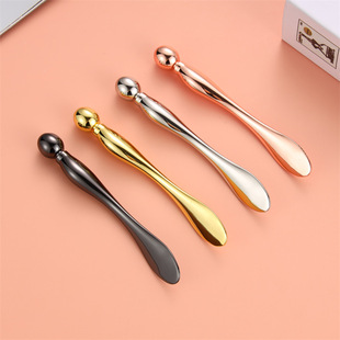 Metal Eye Cream Massage Stick Face Cream Spoon Cosmetic Spoon Two-end Eye Cream Introduction Stick Eye Massage Beauty Spoon