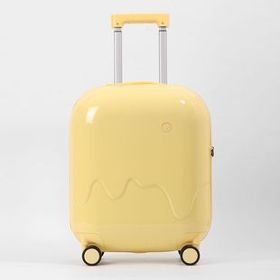 Bubble Luggage Female Silent Universal Wheel 20 Inch Boarding Box Internet Celebrity Ice Cream Suitcase Male 28 Children Password Box
