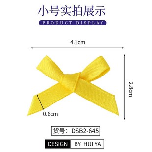 Korean-style in stock polyester cotton matte ribbon bow semi-finished jewelry hair accessories clothing shoes and hats accessories
