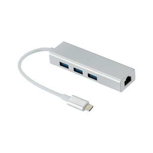 Usb to Gigabit Network Card Computer Notebook Extender 3.0hub Splitter typec One-Four Hub