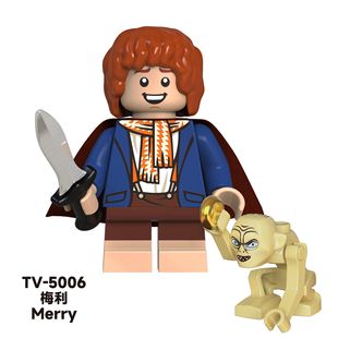 TV6401 Сборная минифигурка из строительных блоков: ТВ и киносериалы, Кольцо, Эльф, Гоблин, Ангмар, Властелин колец