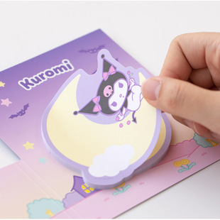 Креативная двухслойная N-time липкая заметка Sanrio особой формы для студенческих офисных сообщений для заметок