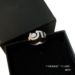Women's Digital European and American Fashion Casual Elegant and Generous Ring Silver Classic All-match Elegant Character Ring