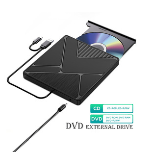 USB3.0 внешний мобильный оптический привод DVD Burner ноутбук Настольный музыкальный автомат компьютер CD-RW внешний